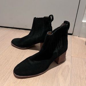 Madewell block heel booties